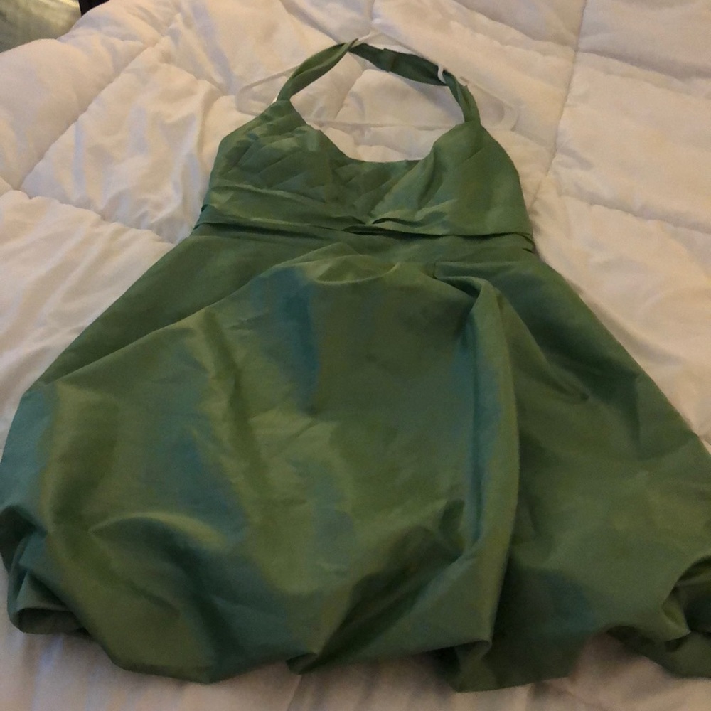 Halter Cocktail Dress with bubble skirt